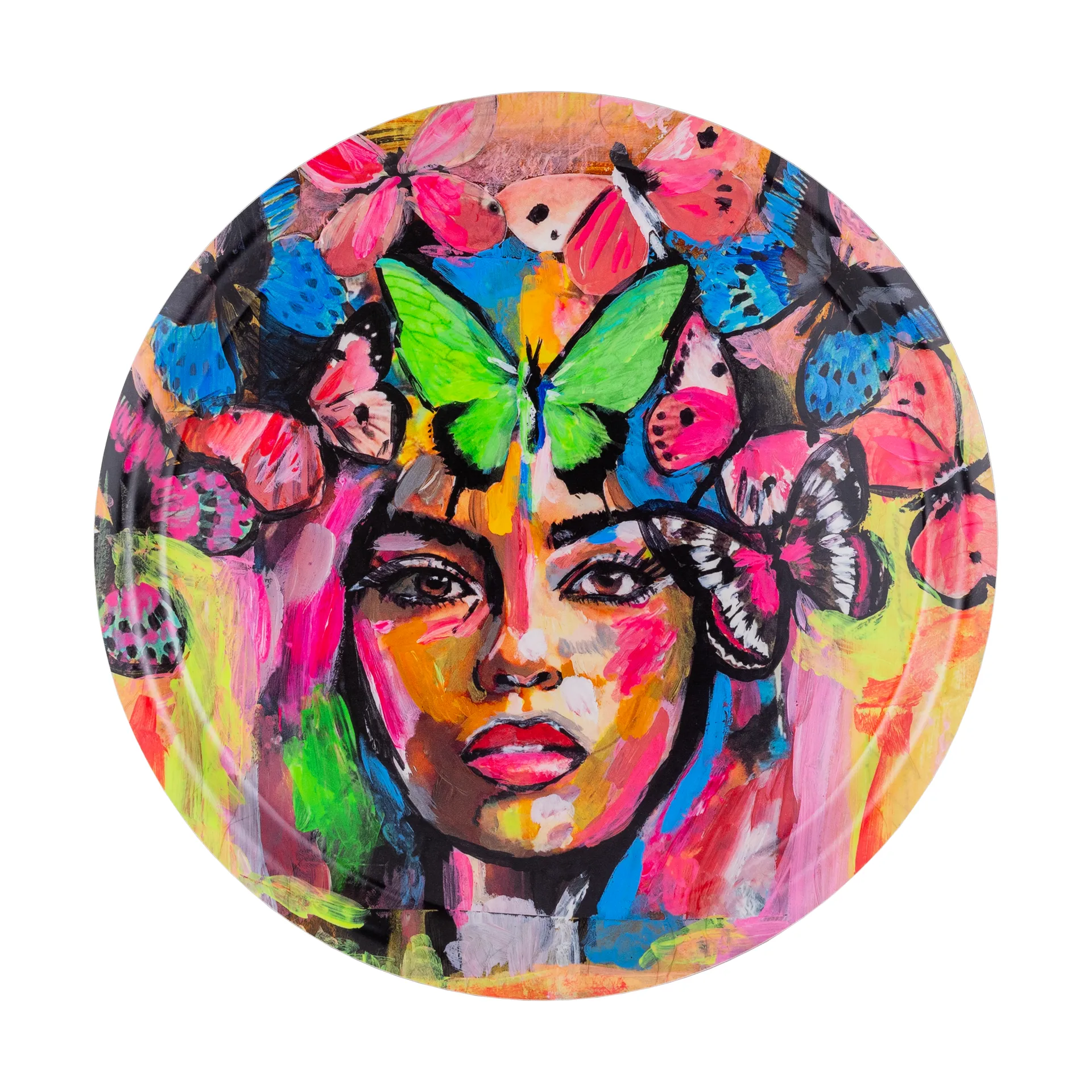 Bandeja Coming back to life Ø31 cm, Multi Carolina Gynning