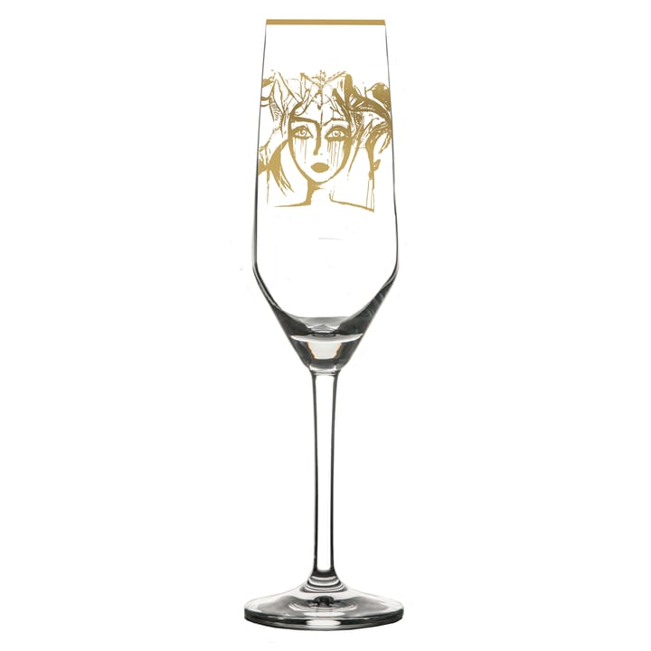 Copa de champagne Gold Edition Slice of Life - 30 cl - Carolina Gynning