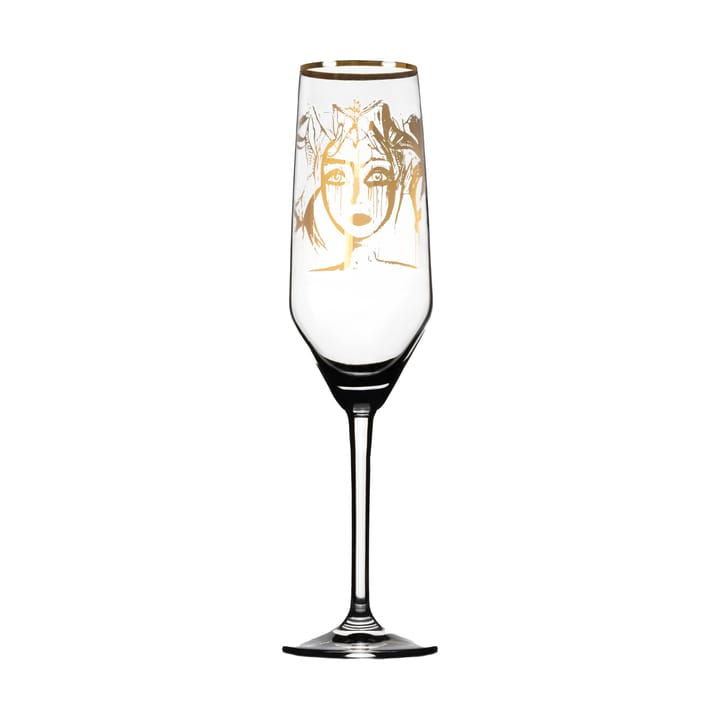 Copa de champagne Gold Edition Slice of Life - 30 cl - Carolina Gynning
