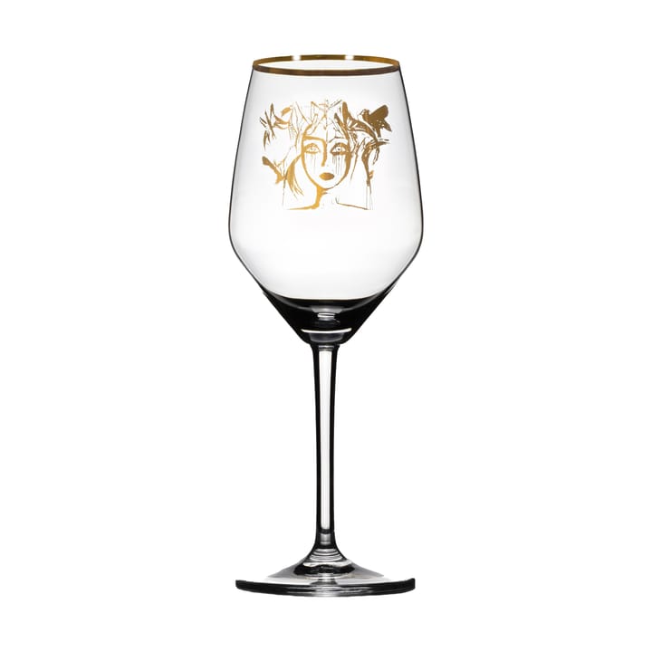 Copa de vino blanco o rosé Gold Edition Slice of Life, 40 cl Carolina Gynning