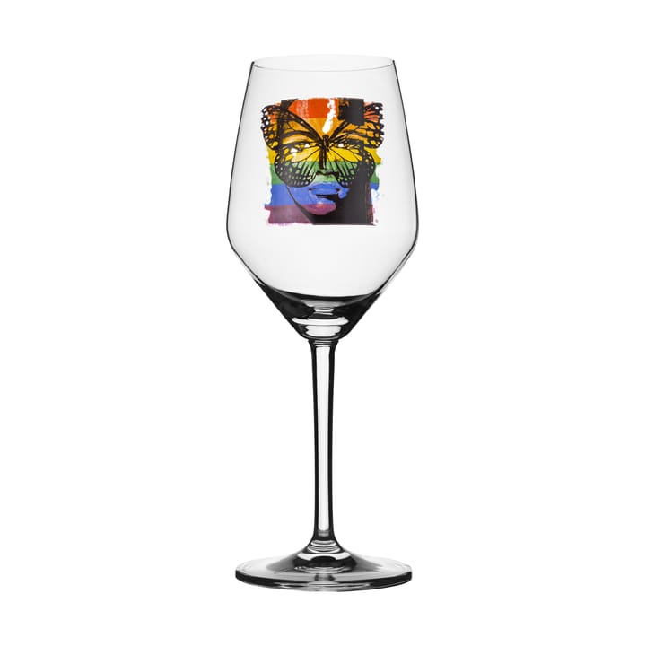Copa de vino rosé Golden Butterfly 40 cl - HBTQ - Carolina Gynning