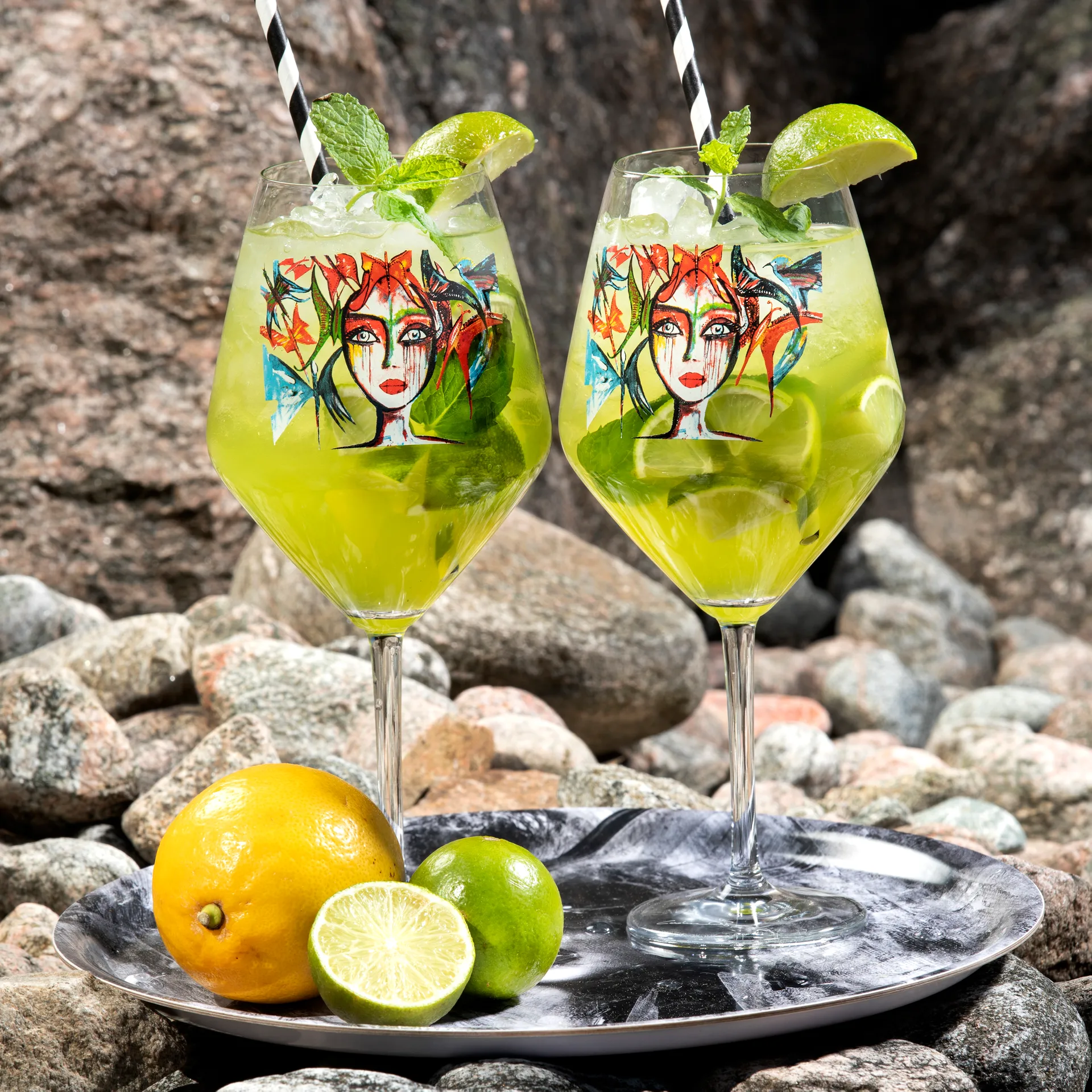 Copa de vino Slice of Life, 75 cl Carolina Gynning