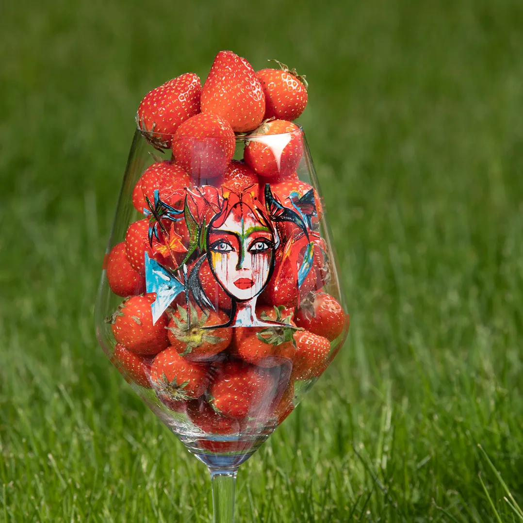 Copa de vino Slice of Life, 75 cl Carolina Gynning