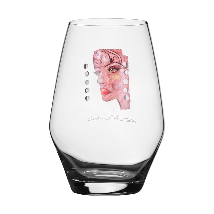 Vaso para beber Moonlight Queen 35 cl - Pink - Carolina Gynning