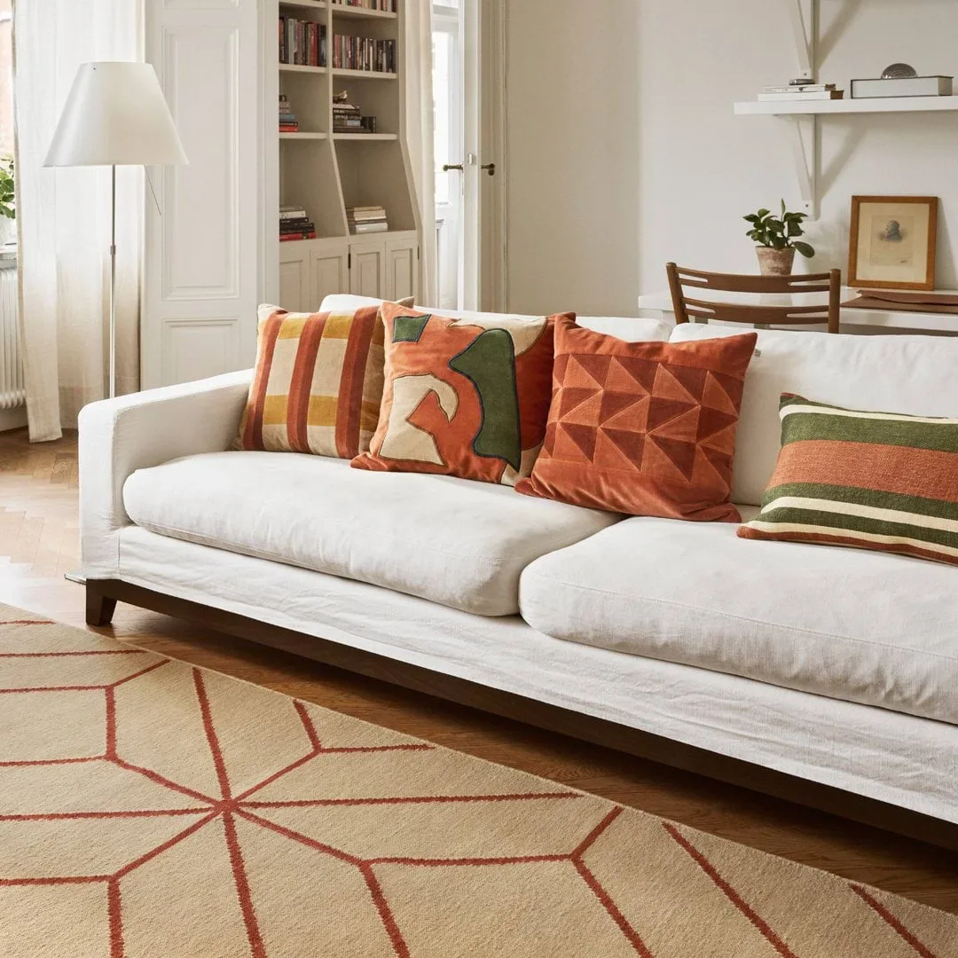 Alfombra Ayur, Beige-Rust, 270x180 cm Chhatwal & Jonsson