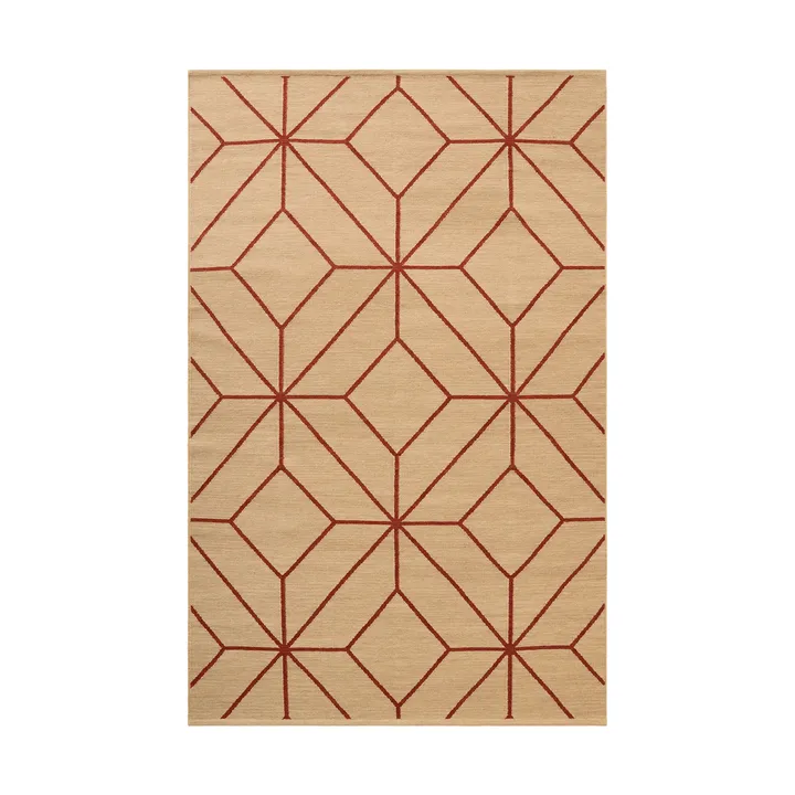 Alfombra Ayur - Beige-Rust, 320x230 cm - Chhatwal & Jonsson