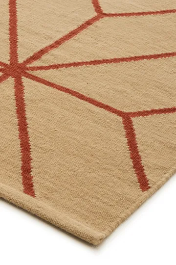 Alfombra Ayur - Beige-Rust, 320x230 cm - Chhatwal & Jonsson