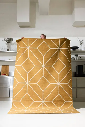Alfombra Ayur - Masala Yellow-Off White, 270x180 cm - Chhatwal & Jonsson