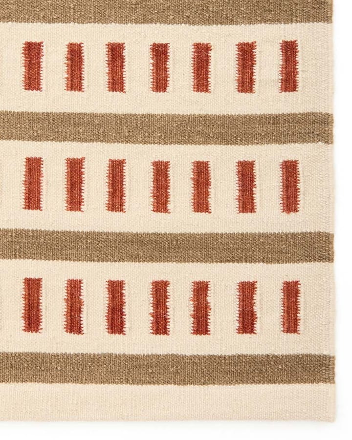 Alfombra de lana Ladakh 230x320 cm, Off white-beige-rust Chhatwal & Jonsson