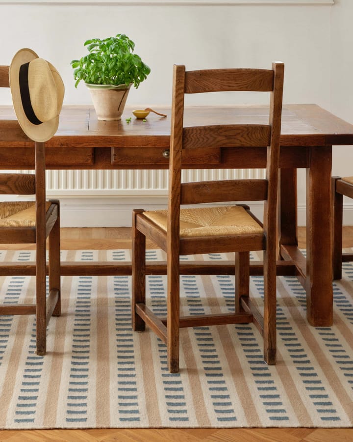 Alfombra de lana Ladakh 230x320 cm, Off white-l. beige-heaven blue Chhatwal & Jonsson