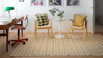 Alfombra de lana Ladakh - Off white-beige-masala yellow, 180x270 cm - Chhatwal & Jonsson