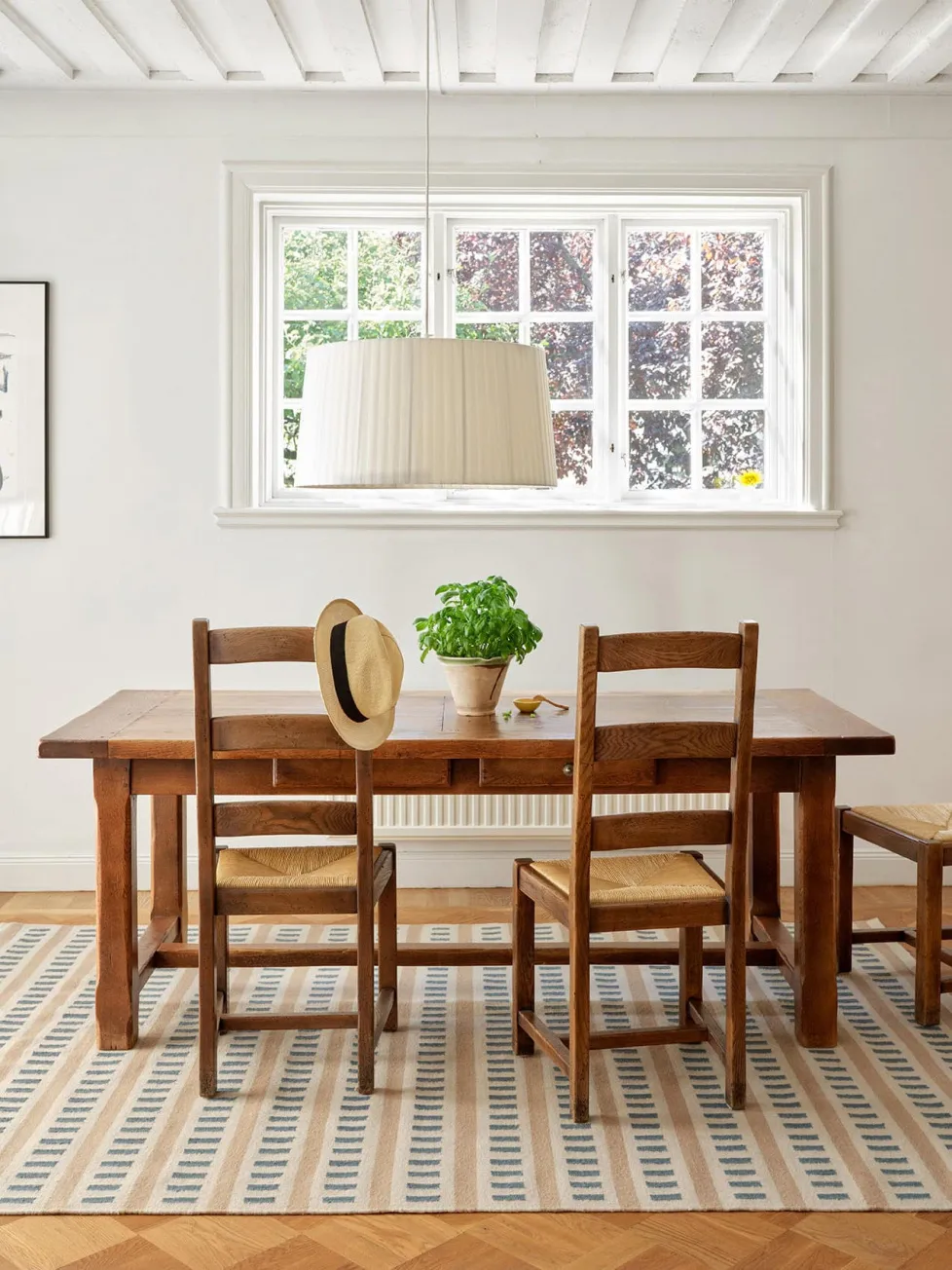 Alfombra de lana Ladakh, Off white-l. beige-heaven blue, 230x320 cm Chhatwal & Jonsson