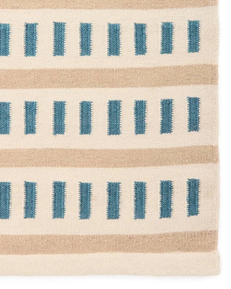 Alfombra de lana Ladakh, Off white-l. beige-heaven blue, 230x320 cm Chhatwal & Jonsson