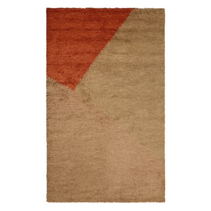 Alfombra de lana Mala 180x270 cm - Rust-beige-taupe - Chhatwal & Jonsson