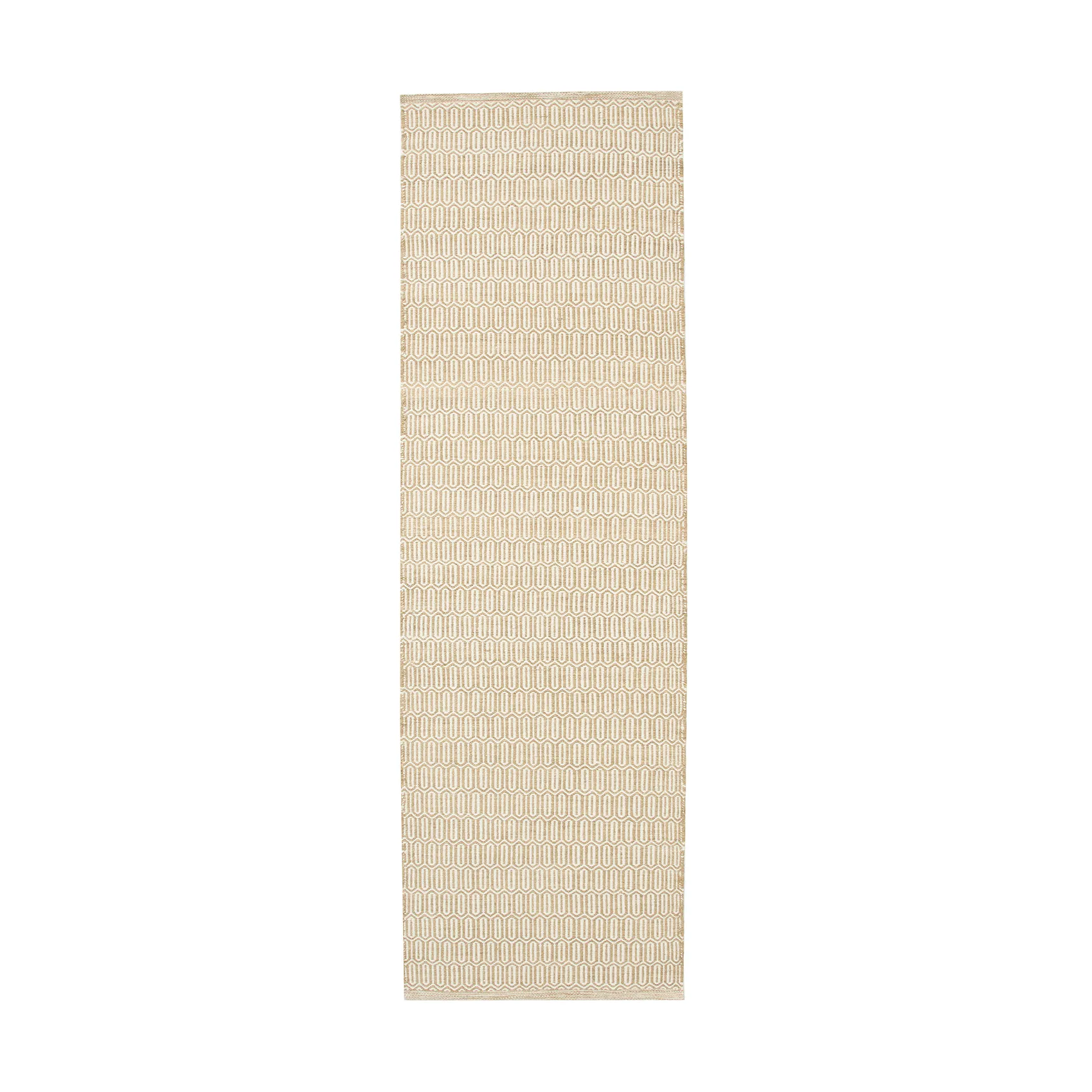 Alfombra de lana Mohini 80x250 cm, Beige Chhatwal & Jonsson