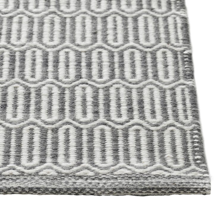 Alfombra de lana Mohini 80x250 cm - gris - Chhatwal & Jonsson