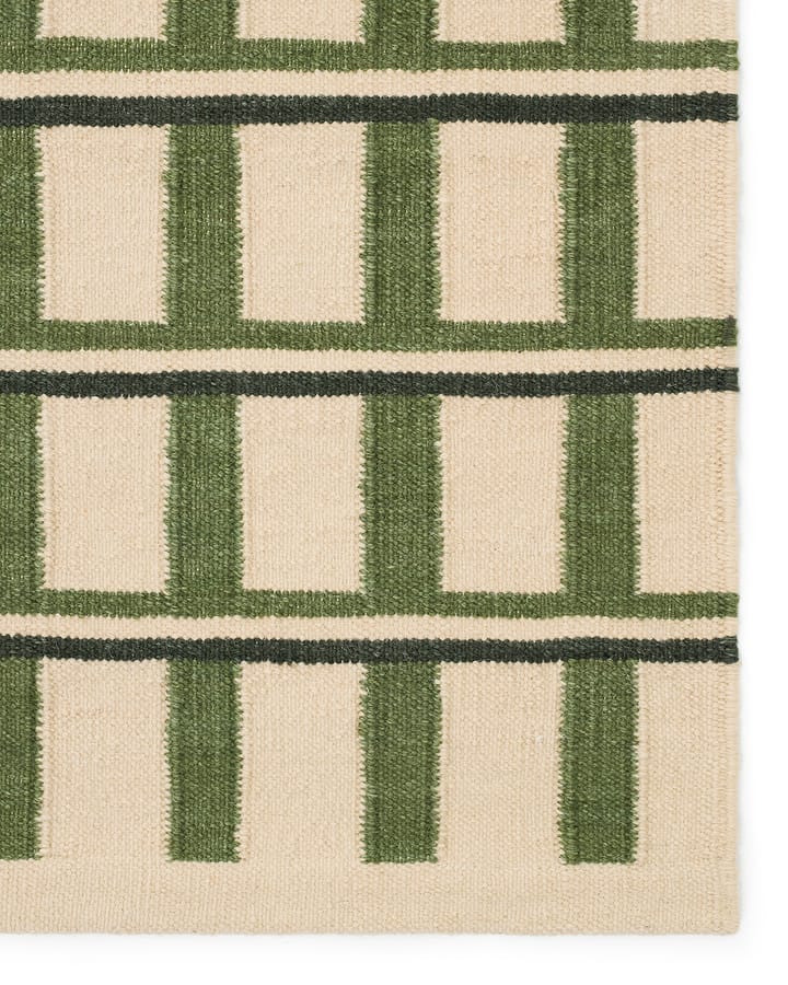 Alfombra de lana Mysore, Off white-green-dark green, 230x320 cm Chhatwal & Jonsson