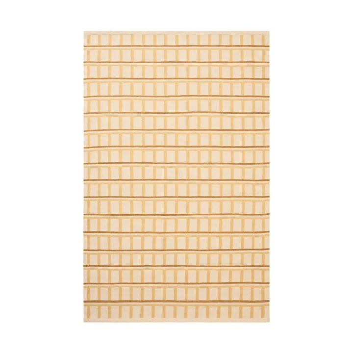 Alfombra de lana Mysore - Off White-Masala Yellow-Yellow, 230x320 cm - Chhatwal & Jonsson