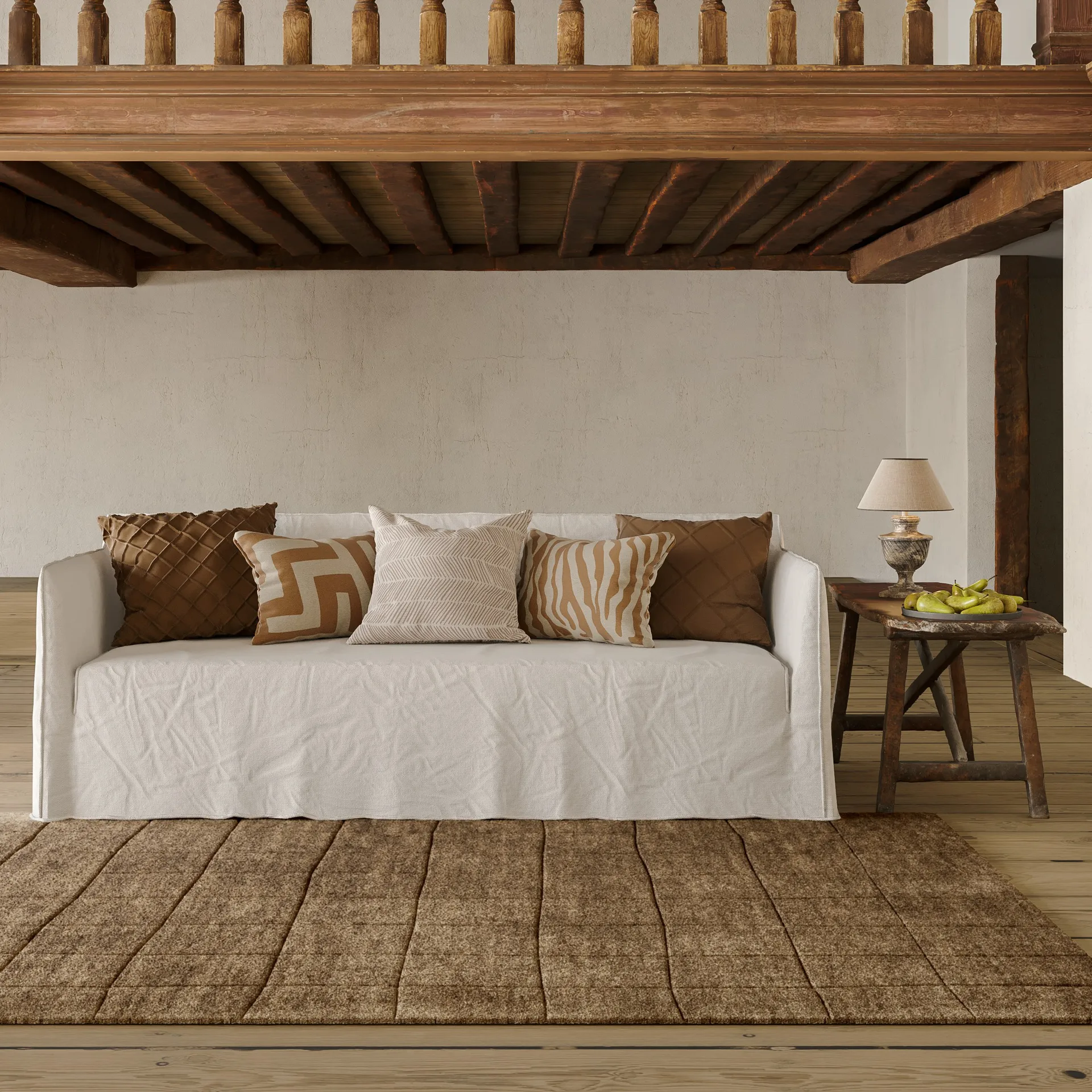 Alfombra de lana Nari 170x240 cm, Taupe Chhatwal & Jonsson