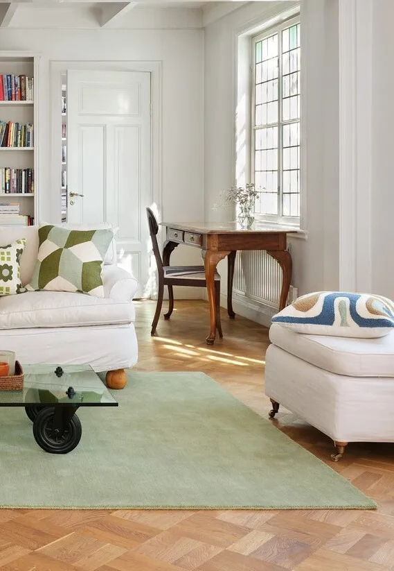 Alfombra de lana Sana, Sage, 200x300 cm Chhatwal & Jonsson