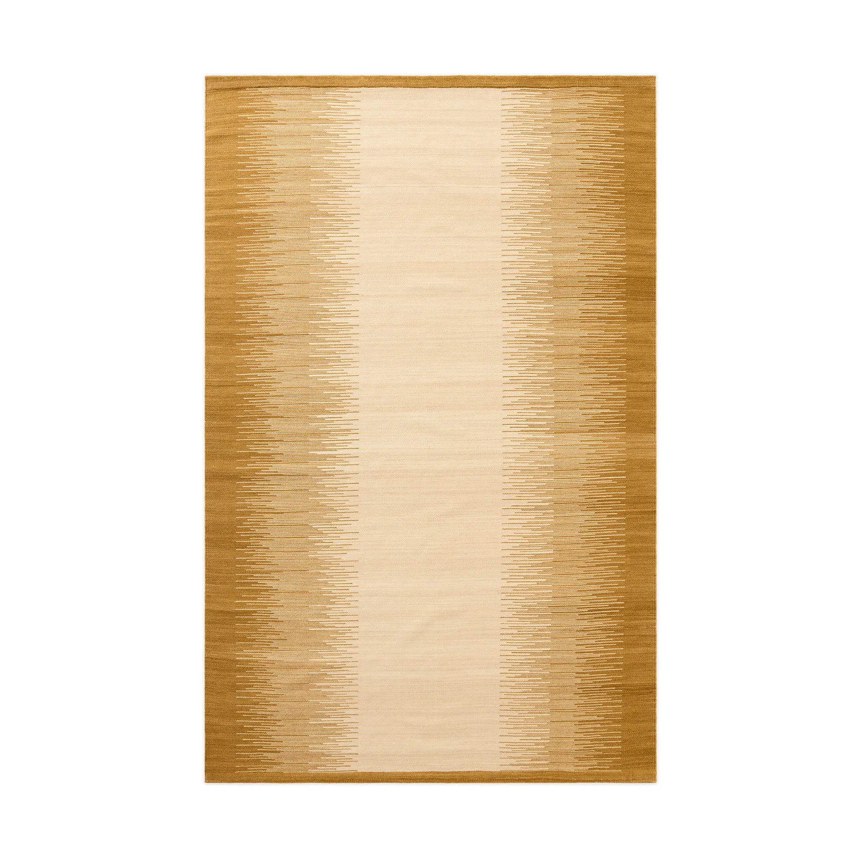 Alfombra de lana Tapti, Masala Yellow-Off White, 270x180 cm Chhatwal & Jonsson
