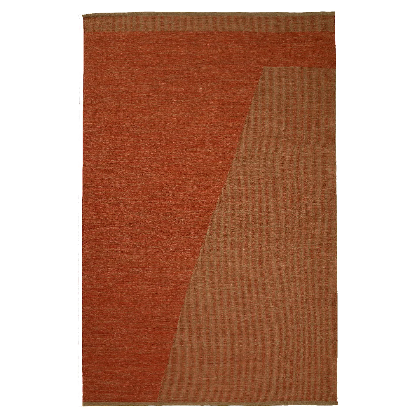 Alfombra de lana Una 180x270 cm, Rust-beige Chhatwal & Jonsson