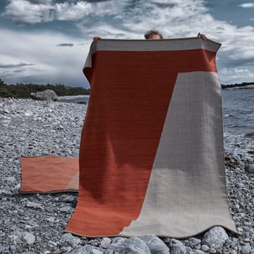 Alfombra de lana Una 230x320 cm - Rust-beige-off white - Chhatwal & Jonsson