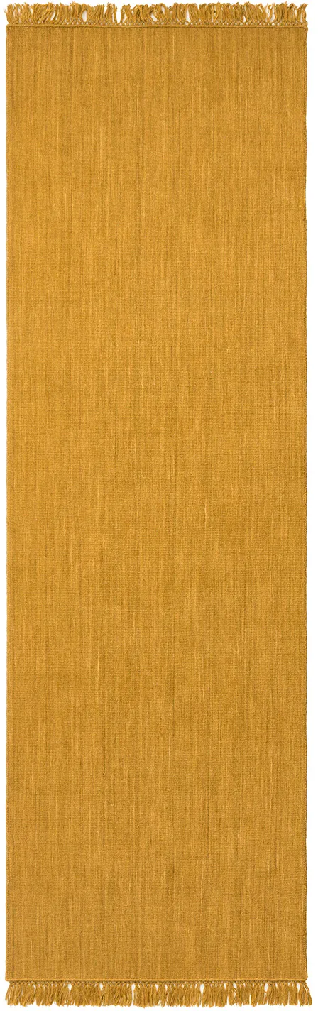 Alfombra de pasillo Nanda, Masala yellow, 80x250 cm Chhatwal & Jonsson