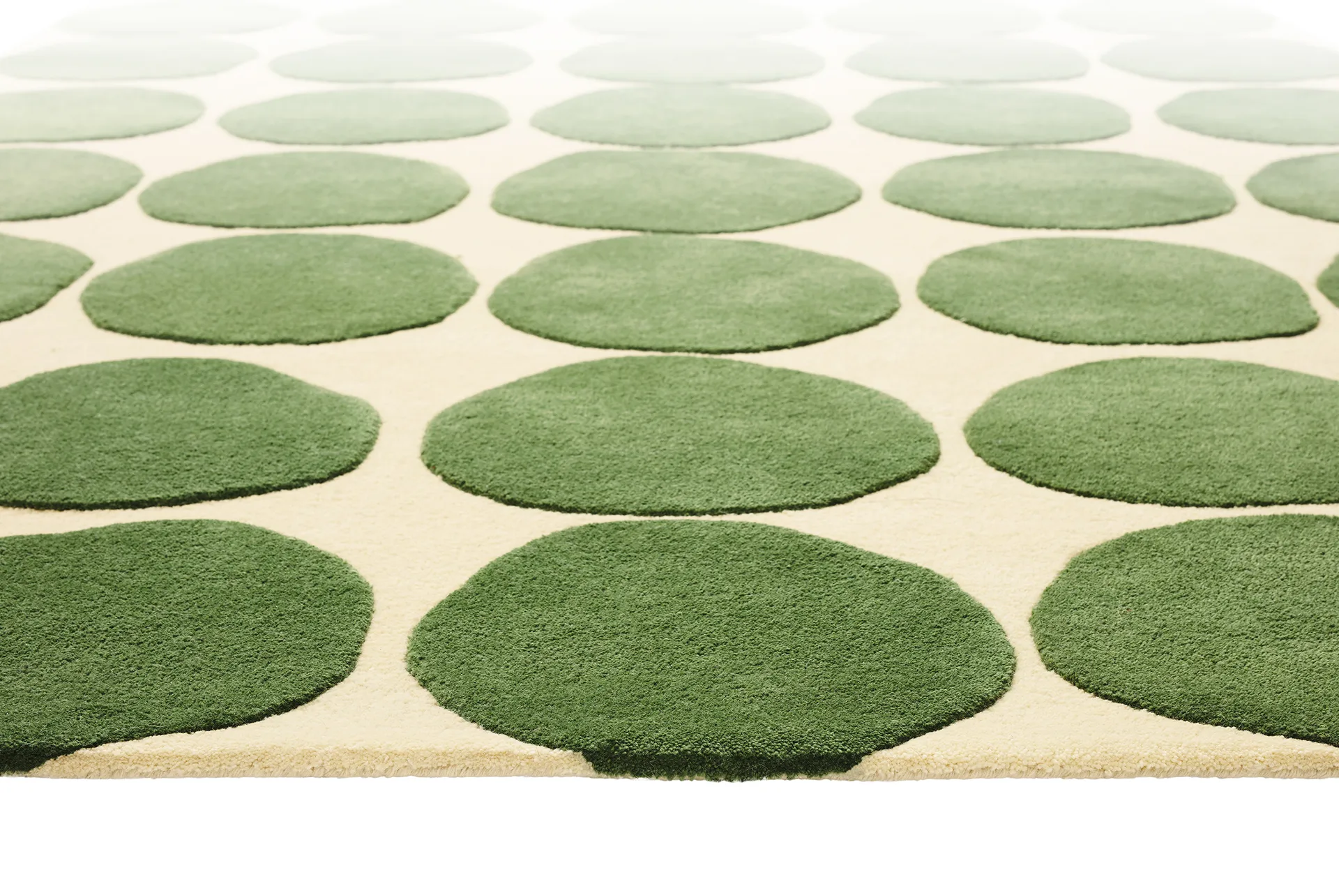 Alfombra Dots, Khaki-cactus green 230x320 cm Chhatwal & Jonsson