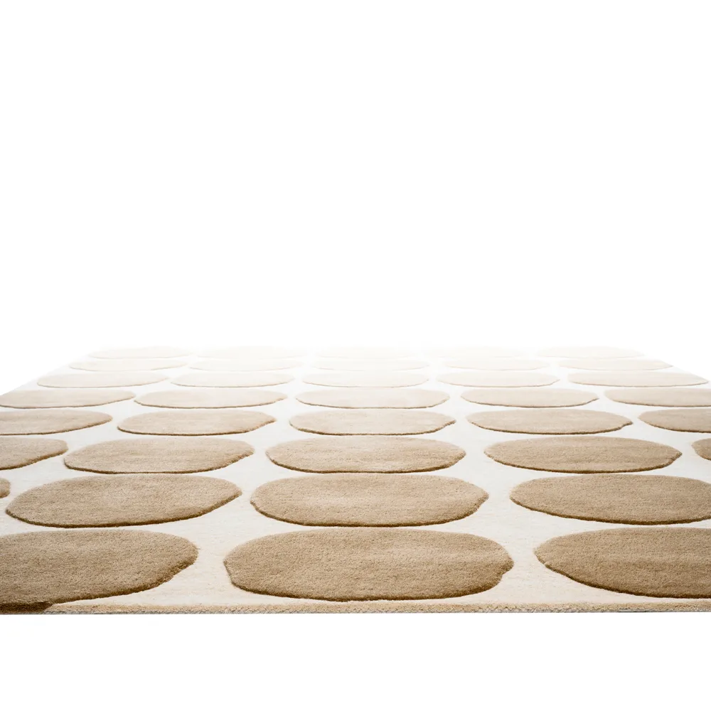 Alfombra Dots, Light khaki/light beige, 180x270 cm Chhatwal & Jonsson