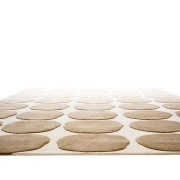 Alfombra Dots - Light khaki/light beige, 180x270 cm - Chhatwal & Jonsson