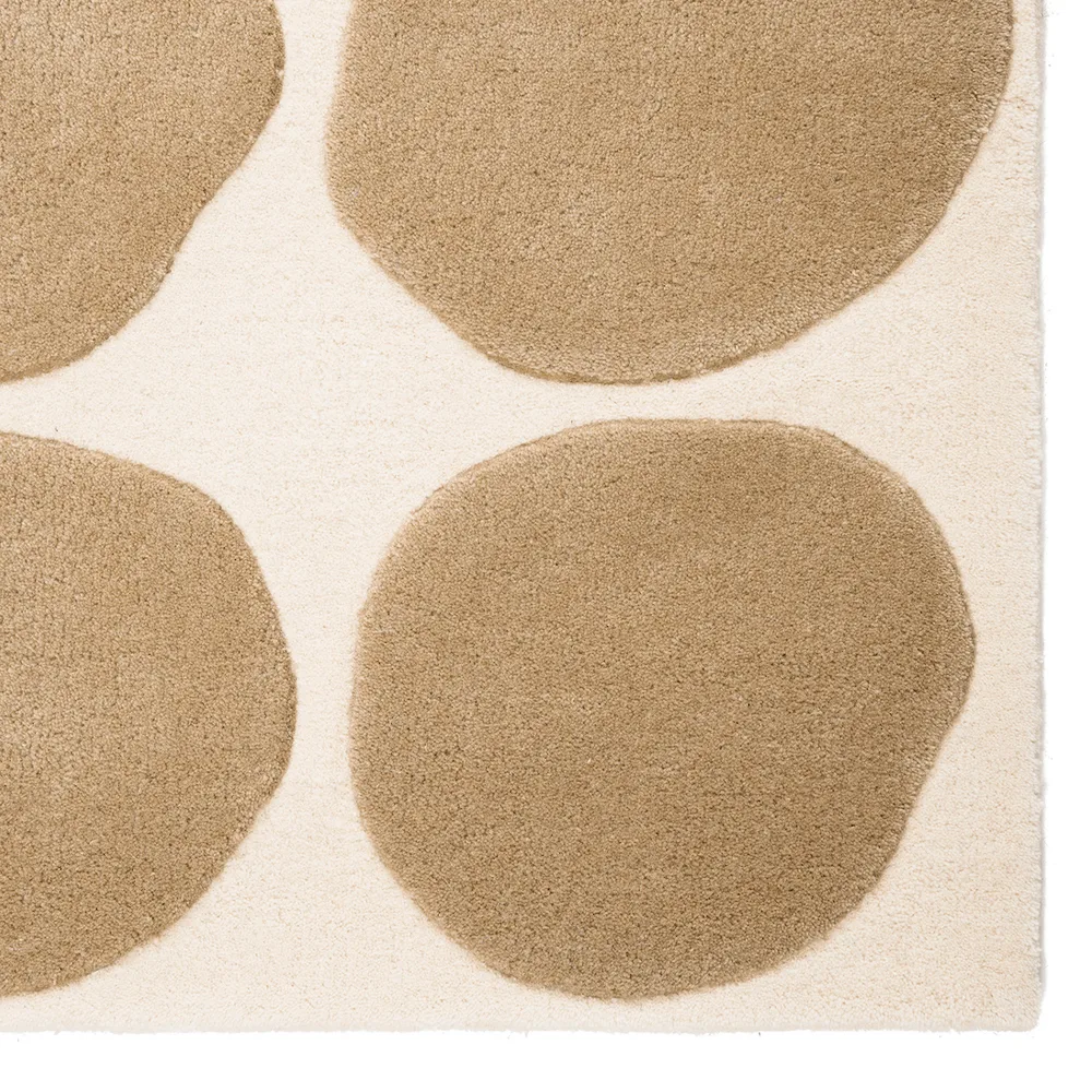 Alfombra Dots, Light khaki/light beige, 180x270 cm Chhatwal & Jonsson