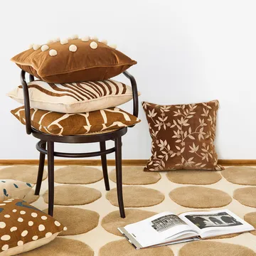 Alfombra Dots - Light khaki/light beige, 180x270 cm - Chhatwal & Jonsson