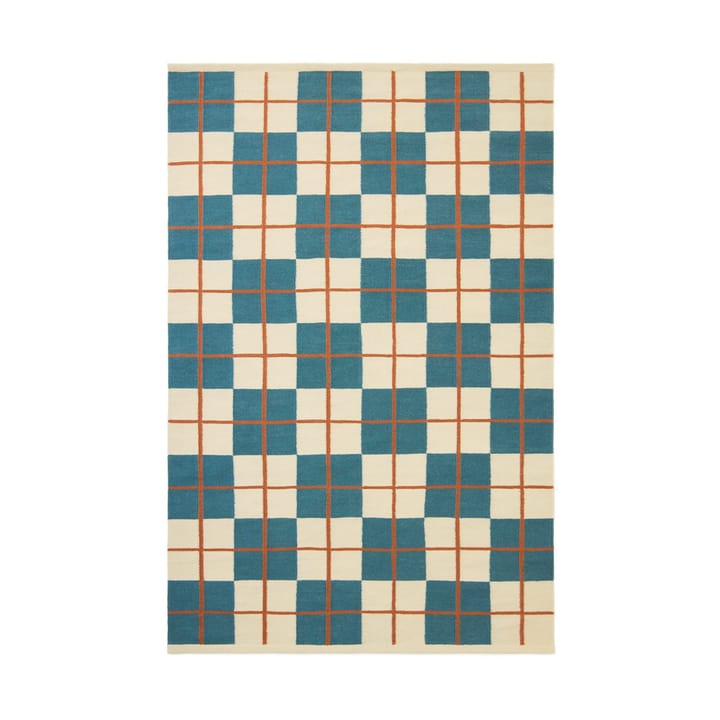 Alfombra Haveli 180x270 cm - Heaven blue-light khaki-rust - Chhatwal & Jonsson