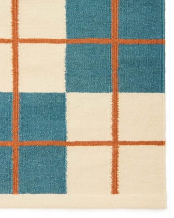 Alfombra Haveli 180x270 cm - Heaven blue-light khaki-rust - Chhatwal & Jonsson