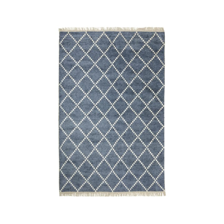 Alfombra Kyi - Blue melange/offwhite, bambu/silke, 230x320 cm - Chhatwal & Jonsson