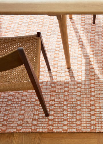 Alfombra Mahi 170x240 cm - Off whtie-naranja - Chhatwal & Jonsson
