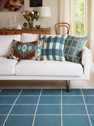 Alfombra Milan - Heaven blue-off white, 230x320 cm - Chhatwal & Jonsson