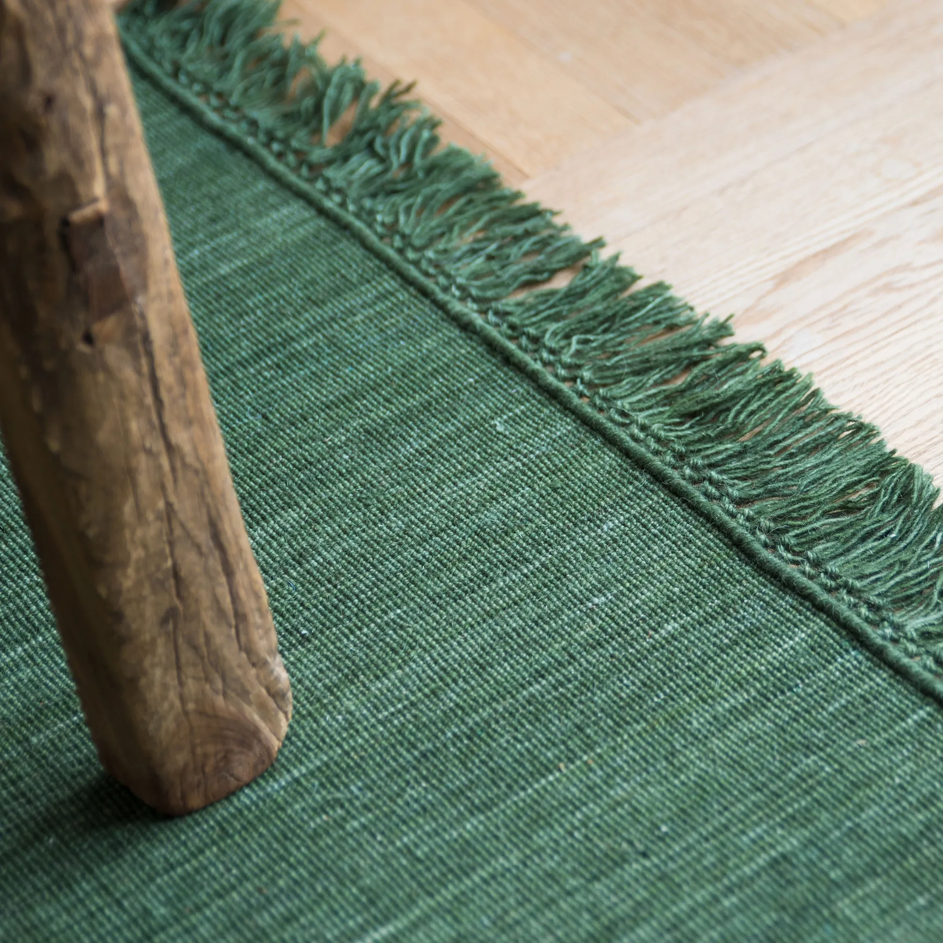 Alfombra Nanda 170x240 cm, Green melange Chhatwal & Jonsson