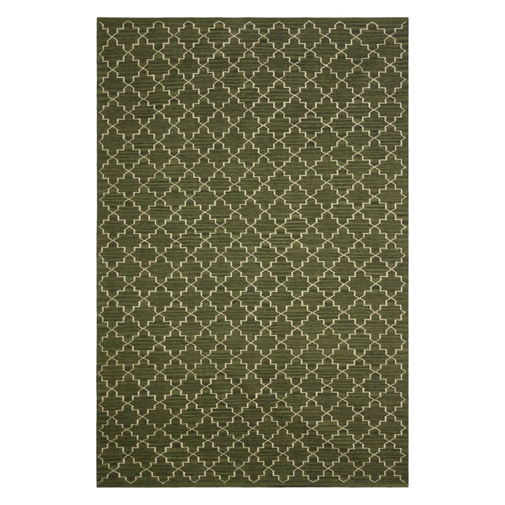 Alfombra New Geometric 180x272 cm - Green melange- off white - Chhatwal & Jonsson