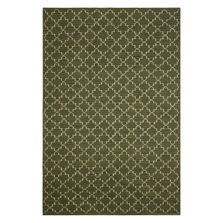 Alfombra New Geometric 180x272 cm - Green melange- off white - Chhatwal & Jonsson