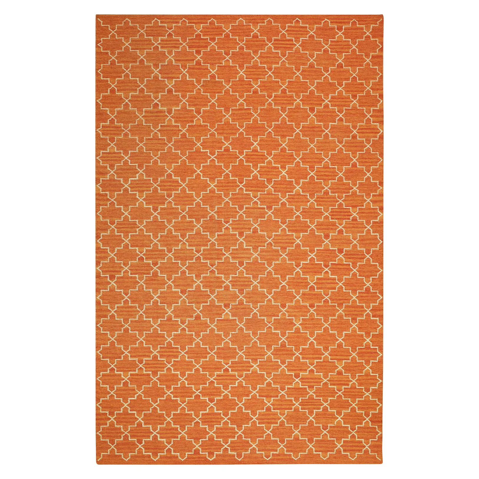 Alfombra New Geometric 180x272 cm, Orange melange-off white Chhatwal & Jonsson