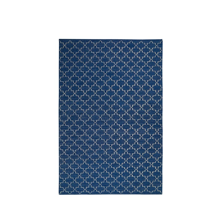 Alfombra New Geometric - Indigo melange/off white, 180x272 cm - Chhatwal & Jonsson