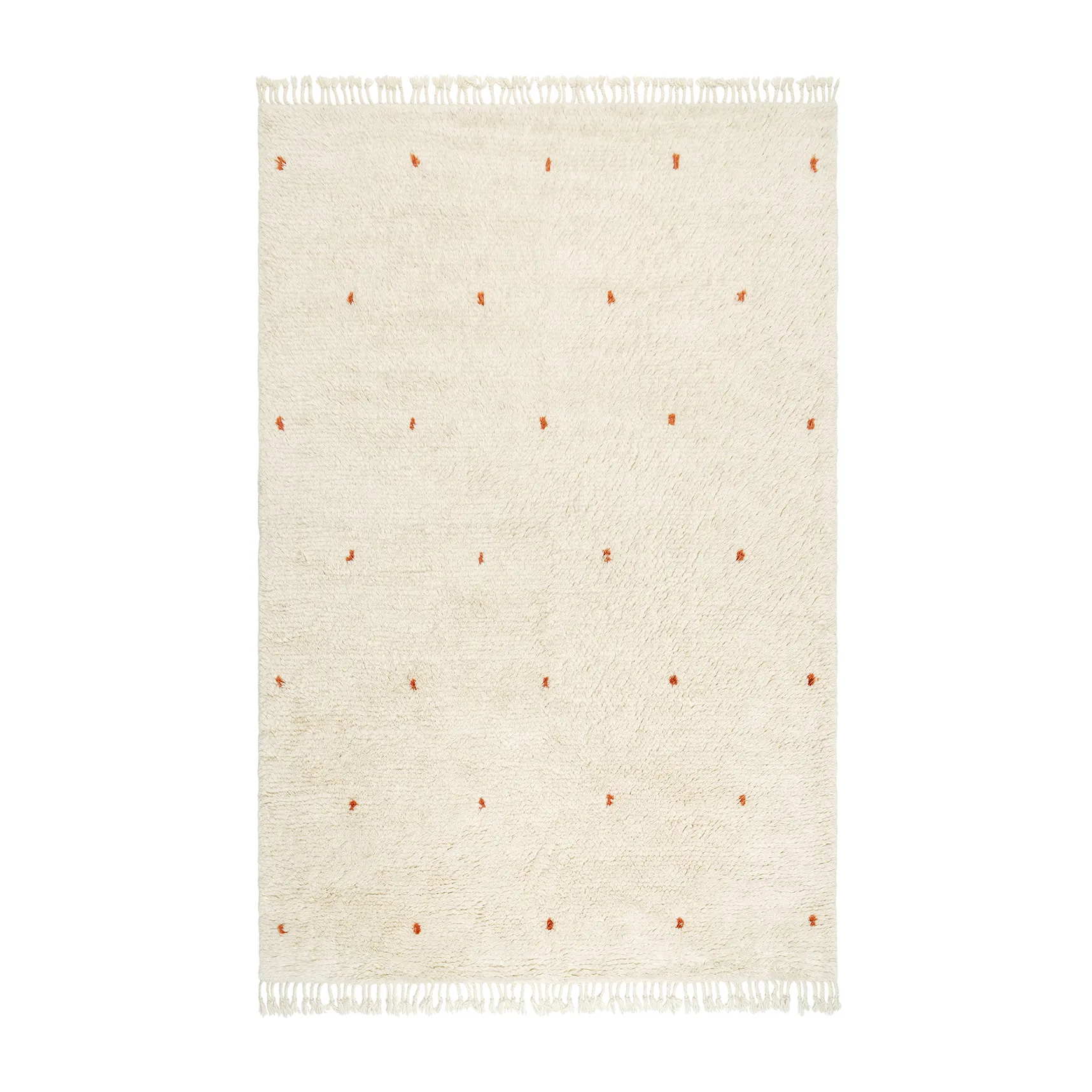 Alfombra Ravi 230x320 cm, Off white-orange Chhatwal & Jonsson