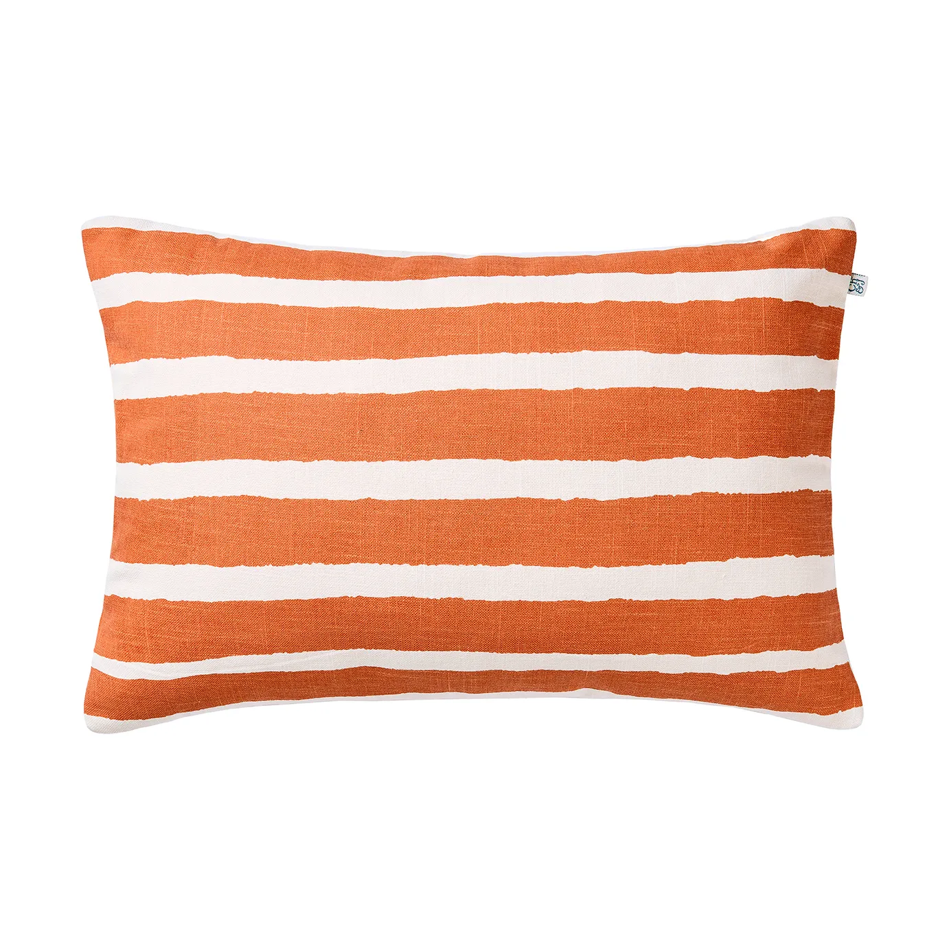 Cojín de exterior Block Stripe 40x60 cm, Apricot orange-off white Chhatwal & Jonsson