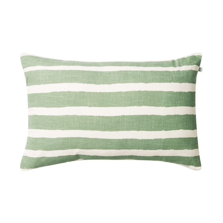 Cojín de exterior Block Stripe 40x60 cm - Sage-off white - Chhatwal & Jonsson