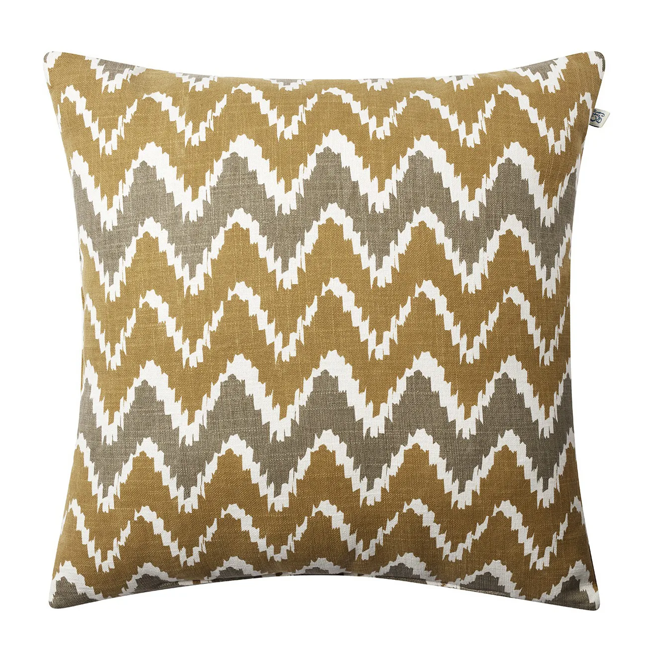 Cojín de exterior Ikat Bangalore 50x50 cm, Beige-shitake Chhatwal & Jonsson