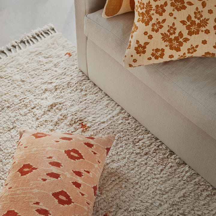 Cojín Ikat Goa, Light beige/rose/apricot-40 cm Chhatwal & Jonsson
