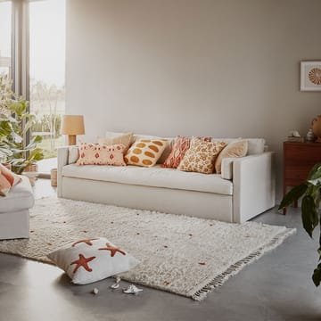 Cojín Ikat Goa - Light beige/rose/apricot-40 cm - Chhatwal & Jonsson