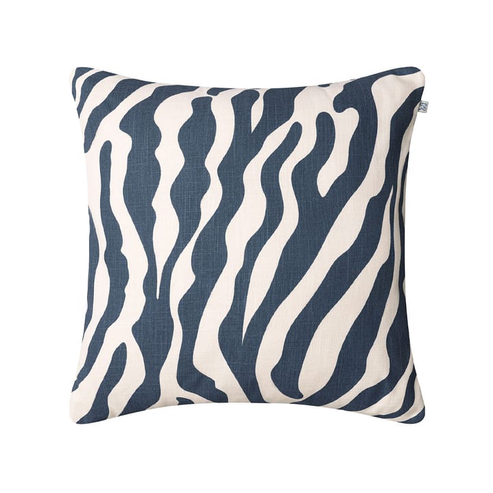 Cojín Zebra Outdoor 50x50 - Blue/off white, 50 cm - Chhatwal & Jonsson